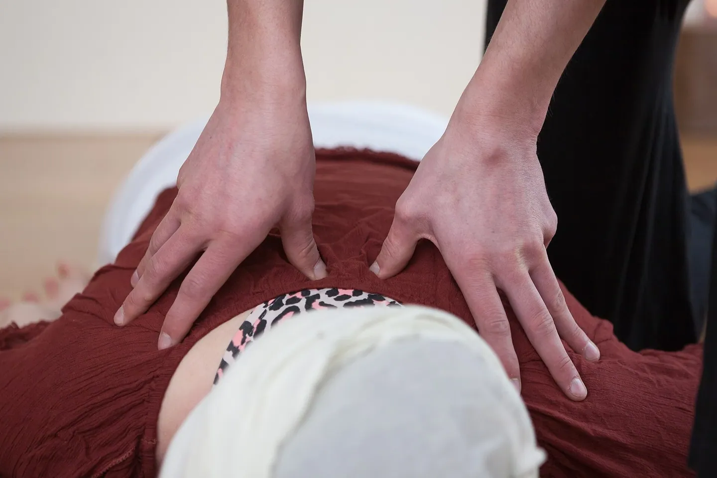 Illustration : Massage shiatsu